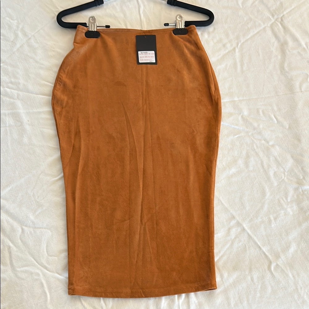 Hera Collection Elegant Tan Skirt